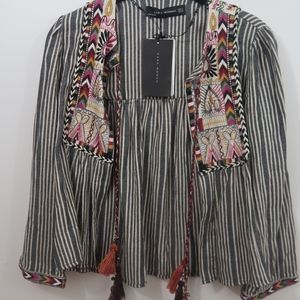 zara boho jacket